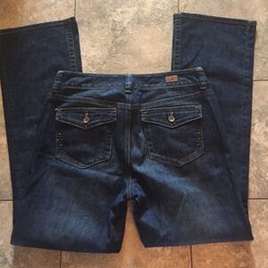 DKNY Women's Boot Cut Jeans - Indigo